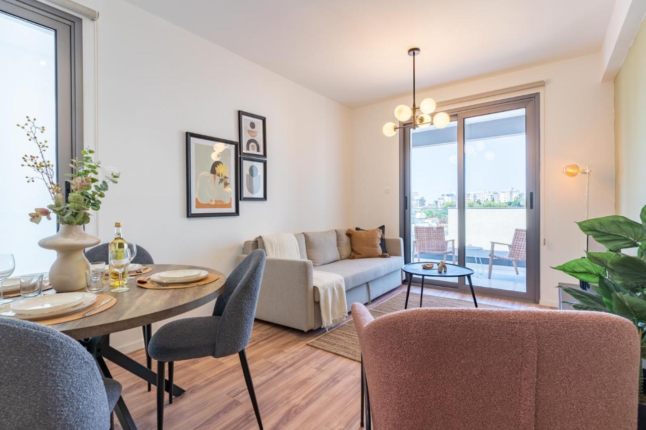 Latte'S Prime 1-Bedroom Apartment In Larnaca Dış mekan fotoğraf